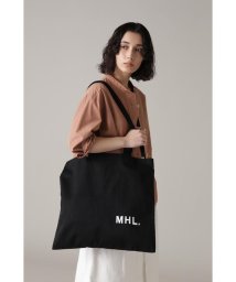 MHL.(エムエイチエル)/LIGHT COTTON DRILL/BLACK