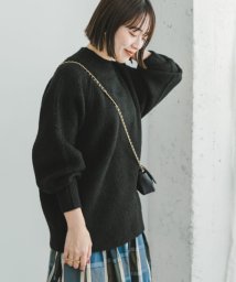 ITEMS URBANRESEARCH(アイテムズ アーバンリサーチ（レディース）)/フワフワハイネックニット/BLK