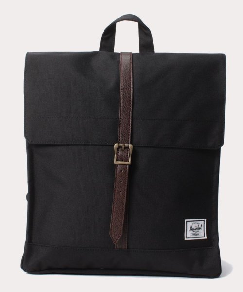 Herschel Supply(ハーシェルサプライ（バッグ・小物・雑貨）)/CITY MID－VOLUME/BLACK/CHICORYCOFFEE