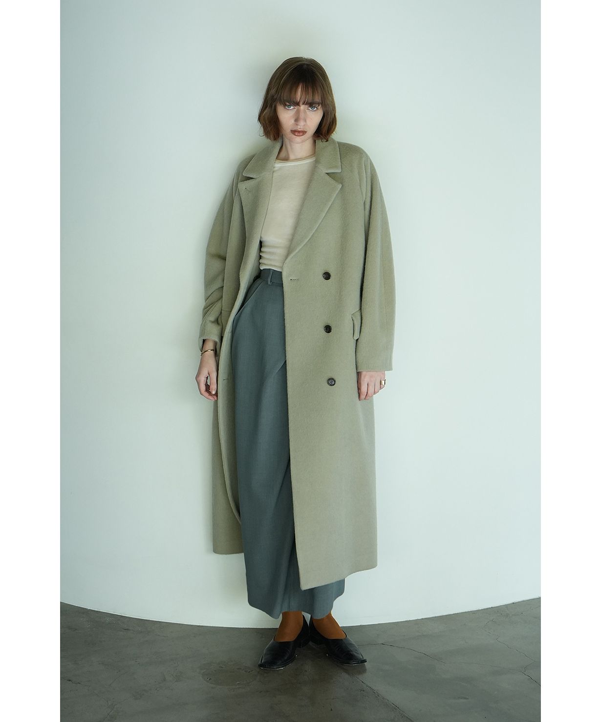DOUBLE WOOL LONG COAT(505760699) | クラネ(CLANE) - MAGASEEK