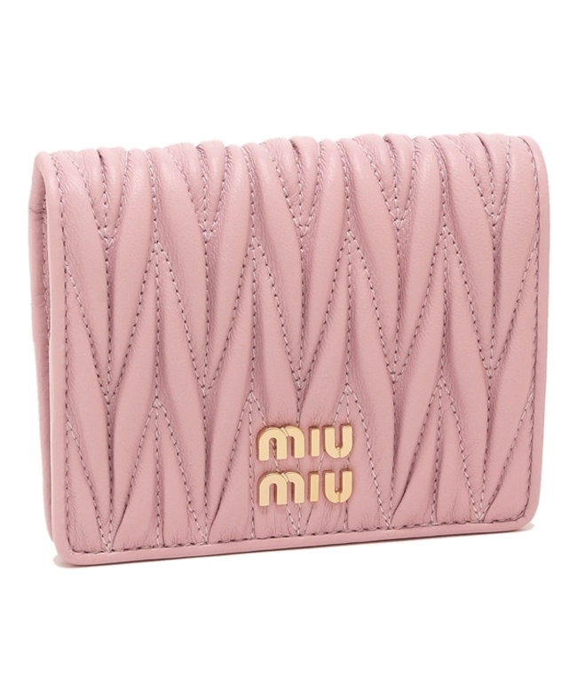 MIU MIU 二つ折り財布 マテラッセ