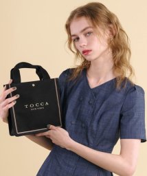 TOCCA(TOCCA)/【WEB限定】TABLEAU BAG キャンバスバッグ/ブラック系