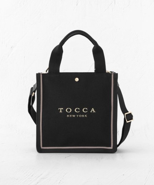 TOCCA(TOCCA)/【WEB限定】TABLEAU BAG キャンバスバッグ/ブラック系