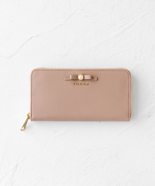 TOCCA(TOCCA)/PEARL KNOT LONGWALLET 長財布/ピンク系