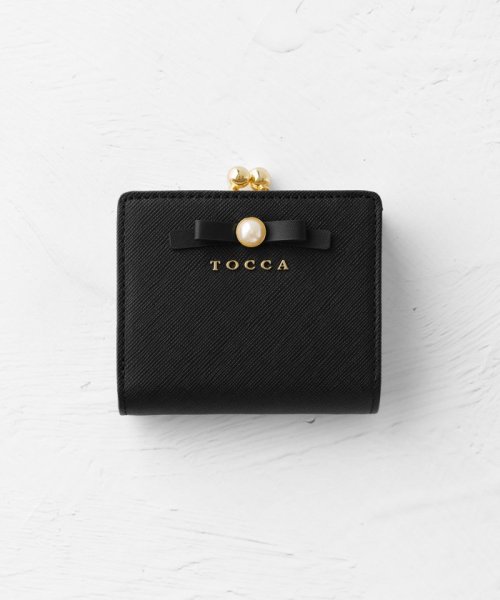 TOCCA(TOCCA)/PEARL KNOT BIFOLDWALLET 財布/ブラック系