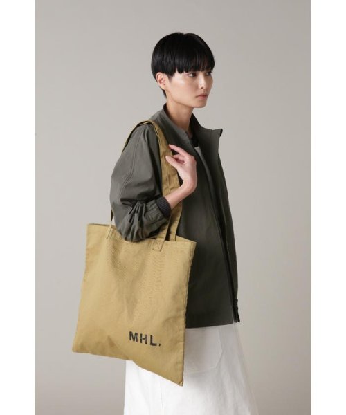 MHL.(エムエイチエル)/LIGHT COTTON DRILL/YELLOW