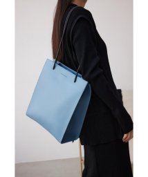 AZUL by moussy(アズールバイマウジー)/ナローハンドルショッパーバッグ/BLU