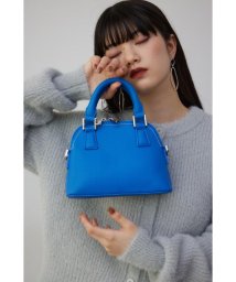 AZUL by moussy(アズールバイマウジー)/ダブルジッパーミニバッグ/BLU