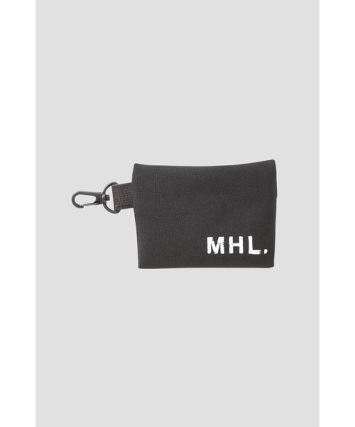 MHL.(エムエイチエル)/POLYESTER CANVAS/BLACK