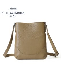 PELLE MORBIDA(ペッレモルビダ)/ペッレモルビダ メイデンボヤージュ ショルダーバッグ A5 縦型 本革 日本製 ブランド メンズ レディース PELLE MORBIDA PMO－MB073/グレージュ