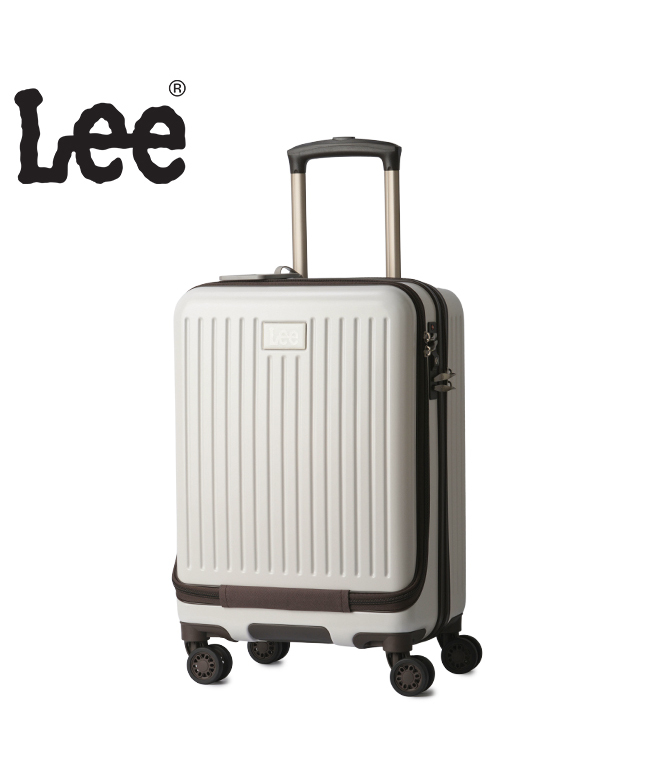 Lee リー ジャーニー スーツケース 37L 機内持ち込み フロントオープン ファスナー 軽量 Journey 320－9020