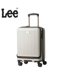 Lee(Lee)/Lee リー ジャーニー スーツケース 37L 機内持ち込み フロントオープン ファスナー 軽量 Journey 320－9020/ホワイト
