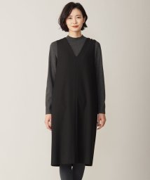 J.PRESS LADIES（LARGE SIZE）/【洗える】2way thermoサキソニー ジャンパースカート/505793197