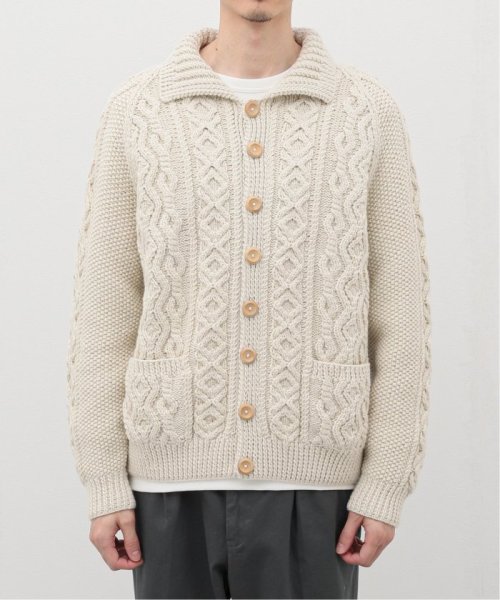 INVERALLAN / インバーアラン CASHMERE HANDKNIT CARDIGAN INVERALLAN インバーアラン