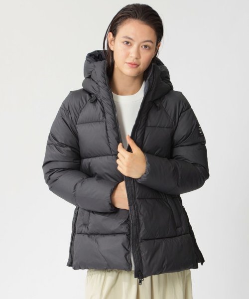 ECOALF WOMEN(ECOALF WOMEN)/FUJI サイドスリット ジャケット / FUJI JACKET WOMAN/黒