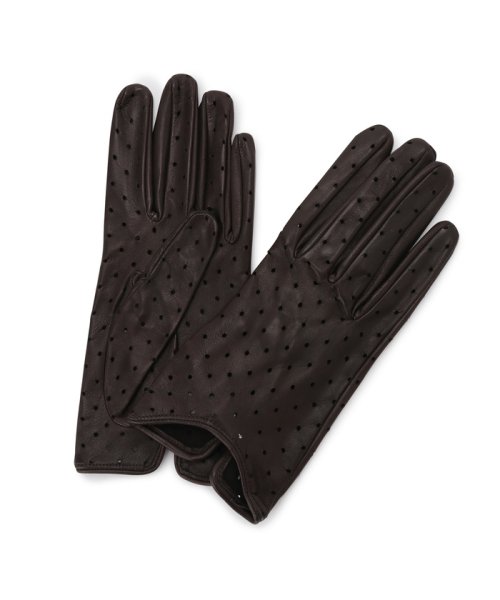 ADAM ET ROPE'(アダム　エ　ロペ)/【GALA GLOVES】LEATHER GLOVE/ダークブラウン（20）