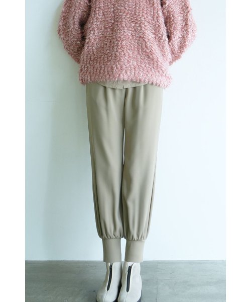 CLANE(クラネ)/JOGGER PANTS/BEIGE