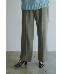 CLANE(クラネ)/2WAY SLANT WIDE PANTS/MIX