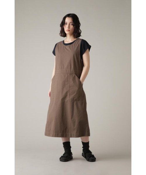 MHL.(エムエイチエル)/SUPERFINE COTTON TWILL/BROWN