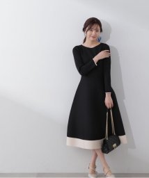 PROPORTION BODY DRESSING/バイカラーニットワンピース/505799349