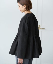 IENA(イエナ)/＆NAVY etique ペプラムジャケット/ブラック