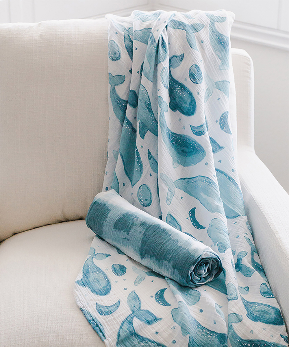 Crane Baby クレーンベビー スワドルラップ2枚セット カスピアン(505799708) コッパーパール(Copper Pearl