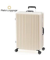 ASIA LUGGAGE(アジアラゲージ)/アジアラゲージ マジカルイス スーツケース Lサイズ LL 96L 受託無料 大容量 大型 軽量 フレームタイプ ALI－5088－28 キャリーケース/オフホワイト