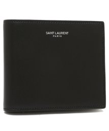 SAINT LAURENT/サンローランパリ 二つ折り財布 ブラック メンズ SAINT LAURENT PARIS 396303 0U90N 1000/505800009