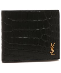 SAINT LAURENT/サンローランパリ 二つ折り財布 タイニーカサンドラ ブラック メンズ SAINT LAURENT PARIS 607727 DZEDW 1000/505800013