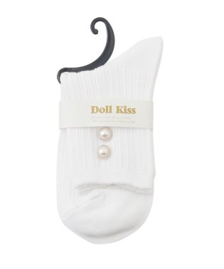 DollKiss/バックパール調付ソックス　靴下/505800316