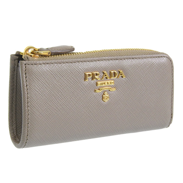 セール】PRADA プラダ SAFFIANO サフィアーノ レザー キーケース