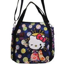 Sanrio characters/SANRIO サンリオ KITTY キティ 和柄 ハンド バッグ 斜めがけ ショルダー バッグ 2WAY/505800364