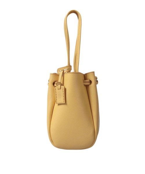 【ロシェ】レザーショルダーバッグ S 本革 商品説明＜コロンとしたフォルムが魅力。ワンマイルのお出かけでも活躍する巾着型ミニバッグ＞【商品詳細】丸みのあるデザインが上品で可愛らしい巾着型のミニバッグです QGW2650813028(20240円)