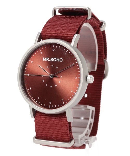 Watch　collection(ウォッチコレクション)/【Mr，BOHO】CASUAL　CLASSIC/レッド