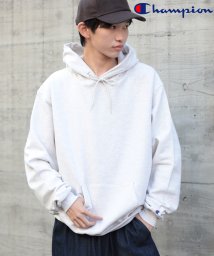 CHAMPION(チャンピオン)/【Champion / チャンピオン】トップス フーディー スウェット パーカー 長袖 ワンポイント カンガルーポケット プルオーバー 無地 S700/オートミール