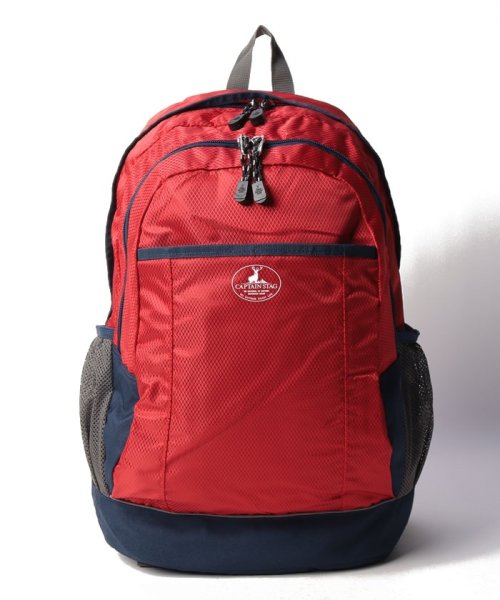 CAPTAIN STAG(CAPTAIN STAG)/CAPTAIN STAG リュック 34L～42L/レッド