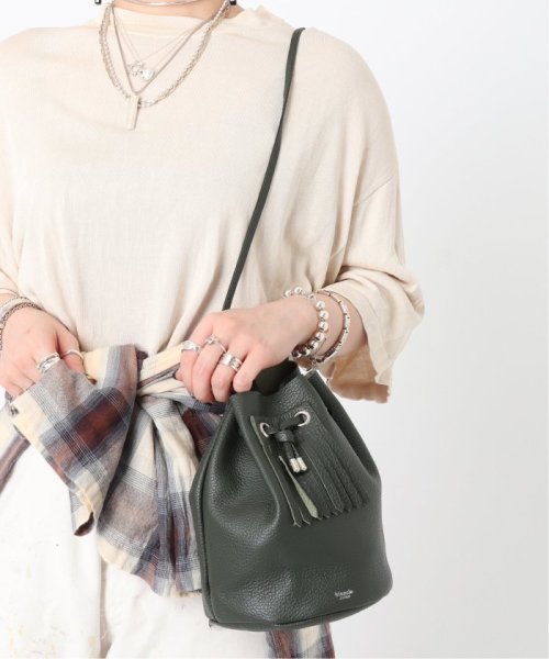 【blancle/ ブランクレ】S.LEATHER QUILTED DRAWSTRING BAG limited バッグ ショルダーバッグ O1484124561 (11440円)