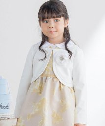 Tartine et Chocolat(タルティーヌ・エ・ショコラ)/ソルディフェンダーポンチレースジャケット(110~130cm)/ホワイト