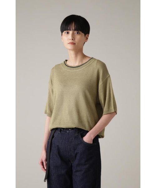 MHL.(エムエイチエル)/DRY COTTON LINEN/OLIVE1