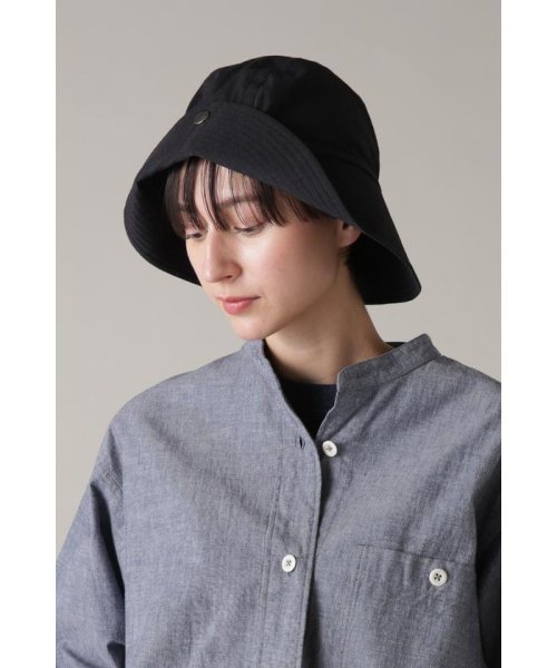 MHL.(エムエイチエル)/COTTON NYLON RIPSTOP/BLACK