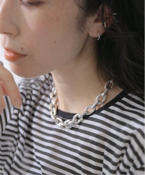 JOURNAL STANDARD(ジャーナルスタンダード)/【PHILIPPE AUDIBERT】 SHORT NECKLACE DILYS L：ネックレス/シルバー