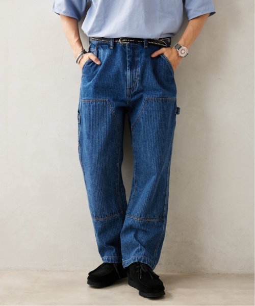 JOURNAL STANDARD relume Men's(ジャーナルスタンダード　レリューム　メンズ)/Relume Jeans ウォバッシュストライプ ダブル二―デニム/ブルー