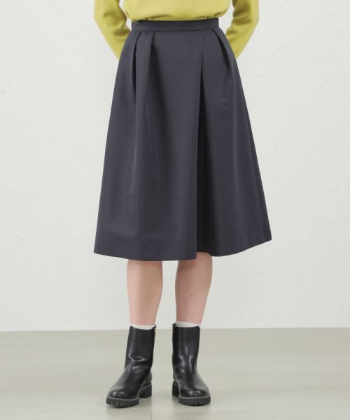 ライトグログランタックスカート 