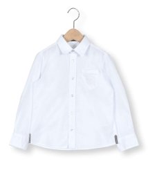 BeBe(ベベ)/ストレッチウェザーレギュラーシャツ(110~130cm)/ホワイト