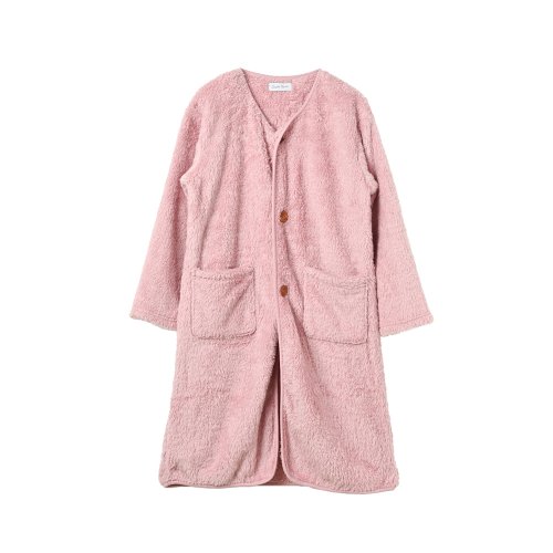 BACKYARD FAMILY(バックヤードファミリー)/シープボア ジュニア着る毛布/ピンク