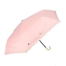 BACKYARD FAMILY(バックヤードファミリー)/晴雨兼用傘 折り畳み式 ykub01812/ピンク