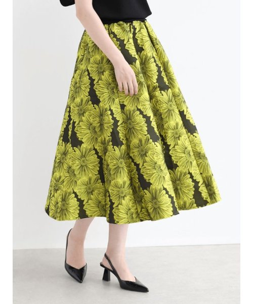 セール】サンフラワー柄ボリュームスカート(505802813) | フェンネル  