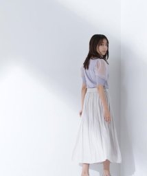 NATURAL BEAUTY BASIC/割繊ギャザースカート/505802905