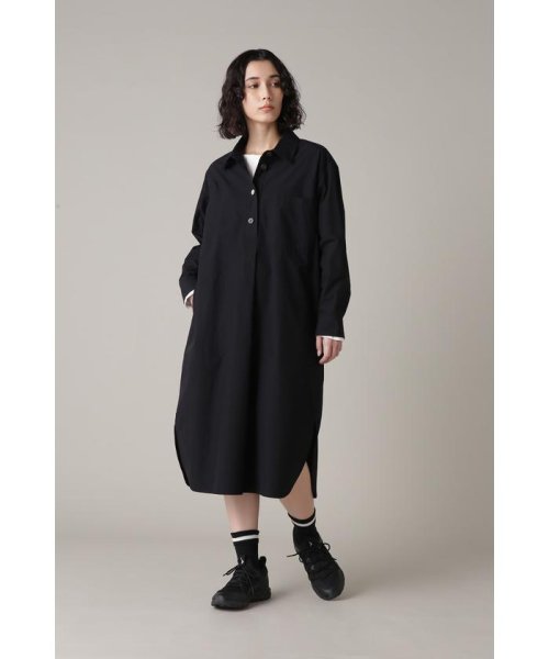 MARGARET HOWELL(マーガレット・ハウエル)/WASHED COTTON POPLIN/BLACK