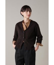 MARGARET HOWELL(マーガレット・ハウエル)/LINEN COTTON SILK/DARKBROWN2